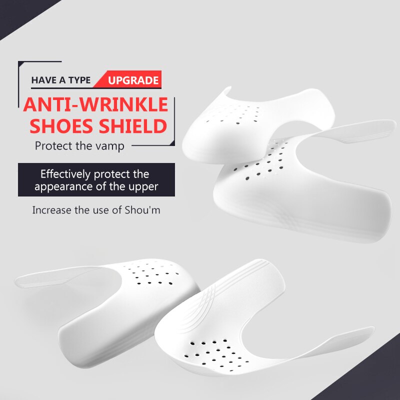 2 Pacs New Shoe Care Sneaker A - Crease Protector Toe recension och pris