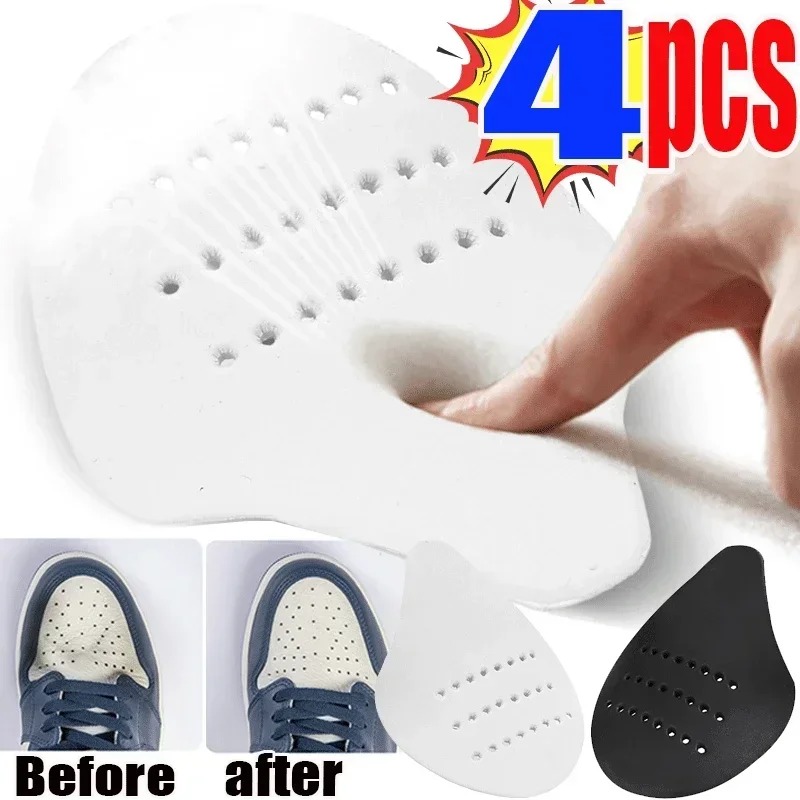 4/2Pcs Sneaker Toe Cap Protect - Crease Protector Toe recension och pris