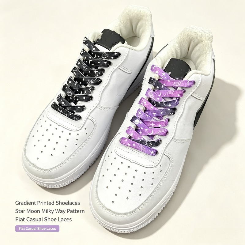 Flat Gradient Star Moon Milky  - Lace Replacement Flat recension och pris