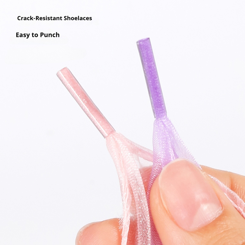 Fishtail Organza Ribbon Shoela - Lace Replacement Flat recension och pris