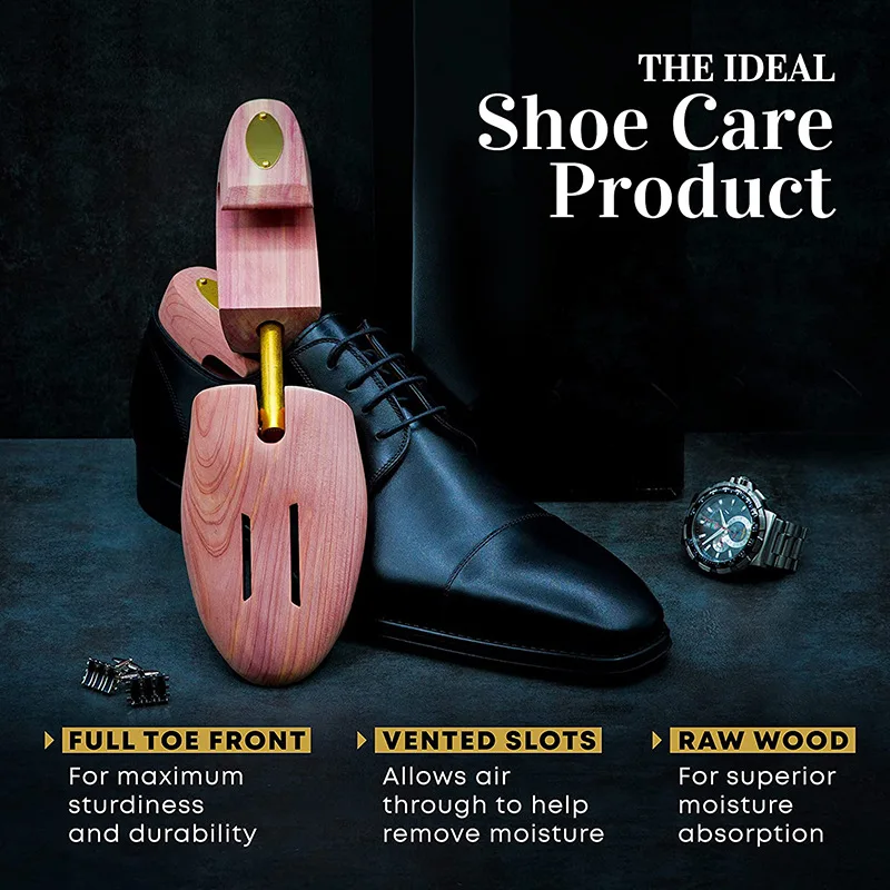 solid wood shoe support  sequo - Shoe Tree Cedar recension och pris