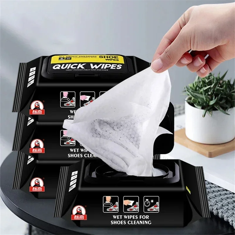 12Pcs/30Pcs/Bag Disposable Sho - Sneaker Care Wipes recension och pris
