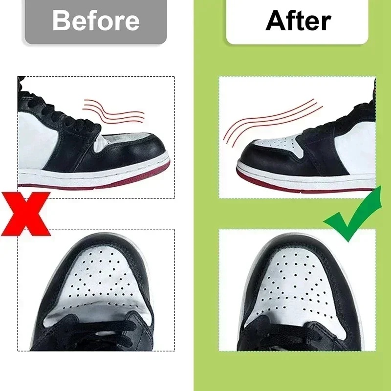 2 Pair Anti Crease Shoe Head P - Crease Protector Toe recension och pris