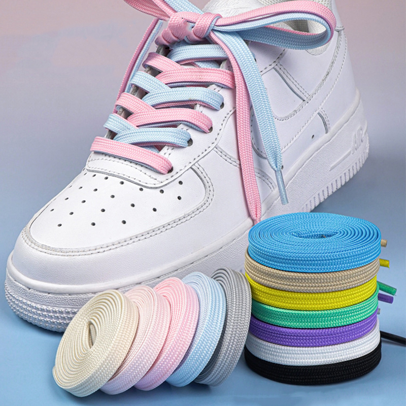 Multi-Color Flat Shoelaces, Do - Lace Replacement Flat recension och pris