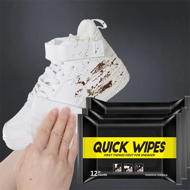 12Pcs/30Pcs Disposable Shoes C - Sneaker Care Wipes recension och pris