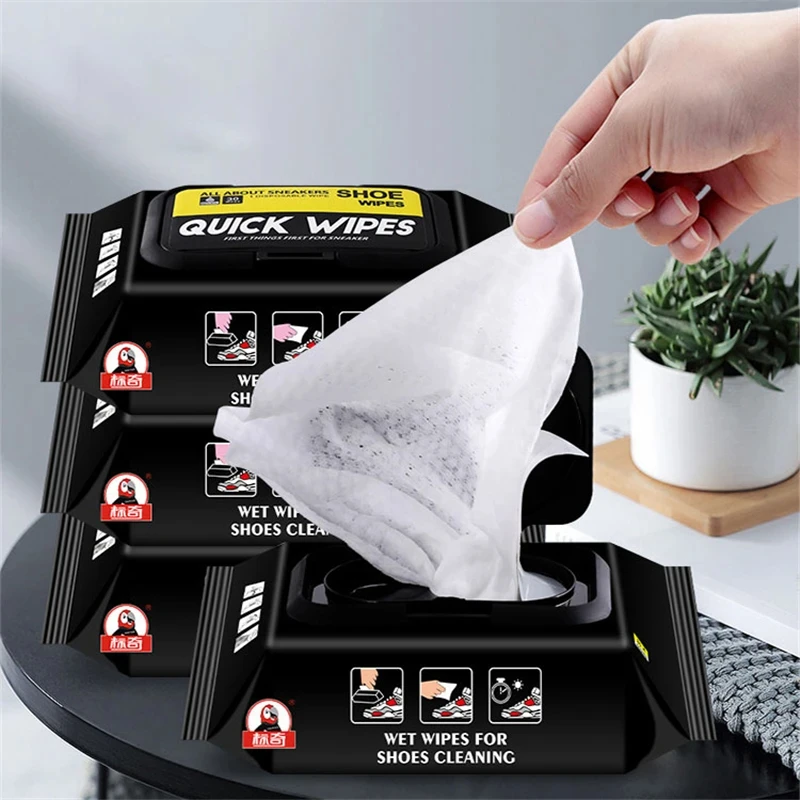 12Pcs/30Pcs Disposable Shoes C - Sneaker Care Wipes recension och pris