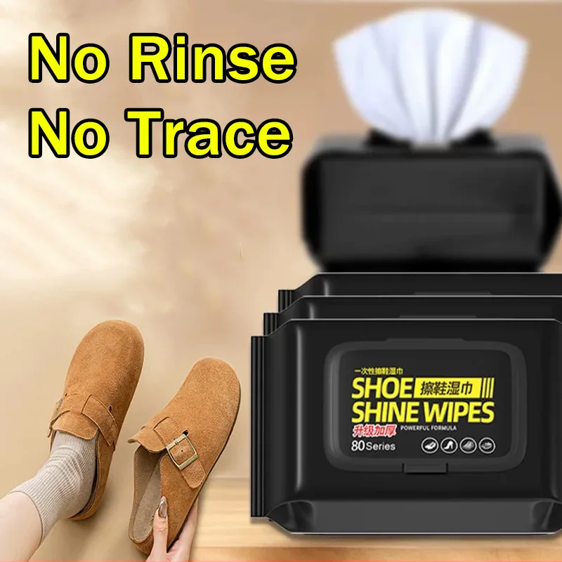 Portable No-Rinse Shoe Cleanin - Sneaker Care Wipes recension och pris