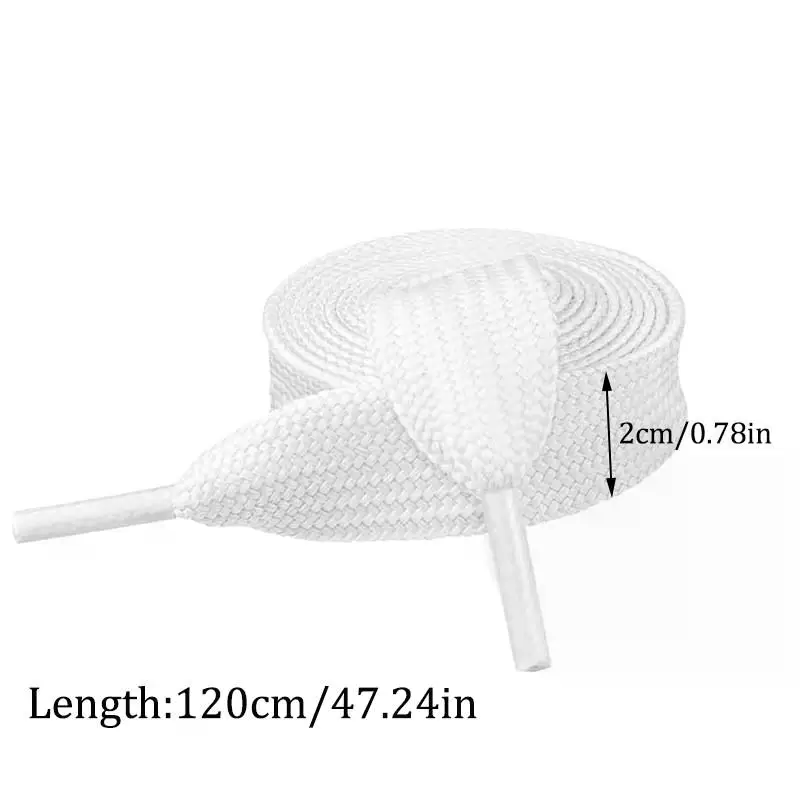 2CM Wide Fat Shoe Laces For Sn - Lace Replacement Flat recension och pris