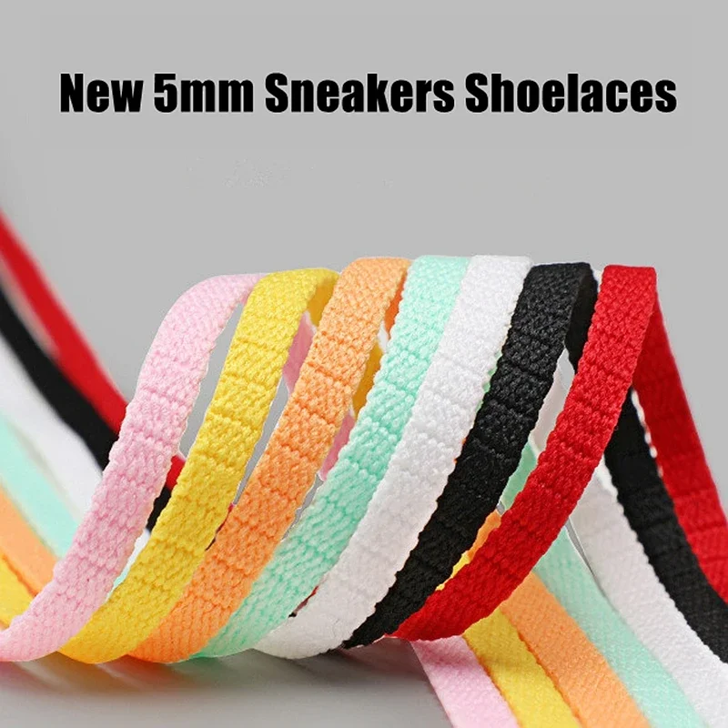 5mm Flat Athletic Shoelaces fo - Lace Replacement Flat recension och pris